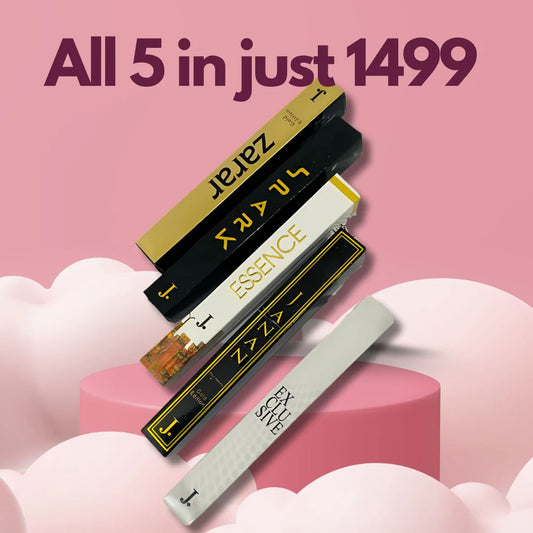 J. Pack of 5 Perfume Set